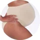 Chilotei pentru gravide Cantaloop Essentials Cream cu centura integrata, marimea S foto