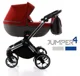 Carucior 3 in 1 Tako Jumper Bordo foto
