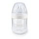 Бутылочка пластиковая NUK Nature Sense с силиконовой соской (0-6 мес.), 150 мл foto