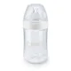 Бутылочка пластиковая NUK Nature Sense с силиконовой соской (6-18 мес.), 260 мл foto