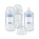 Бутылочка пластиковая NUK Nature Sense с силиконовой соской (6-18 мес.), 260 мл foto