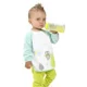Нагрудник с длинным рукавом Badabulle Bib Blue