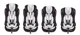 Scaun auto cu isofix BabyGo Iso 9-36 kg Red