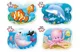 Puzzle Castorland Underwater World, 4 in 1 (8+12+15+20 piese) foto