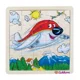 Puzzle din lemn Eichhorn 20x20 cm, 21 piese foto