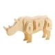 Puzzle din lemn 3D Eichhorn "Safari" 23x18.5 cm foto