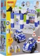 Конструктор Ecoiffier Abrick &quot;Police&quot;, 57 эл.
