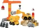 Set de constructie Ecoiffier Abrick "Santier de constructie", 67 piese foto