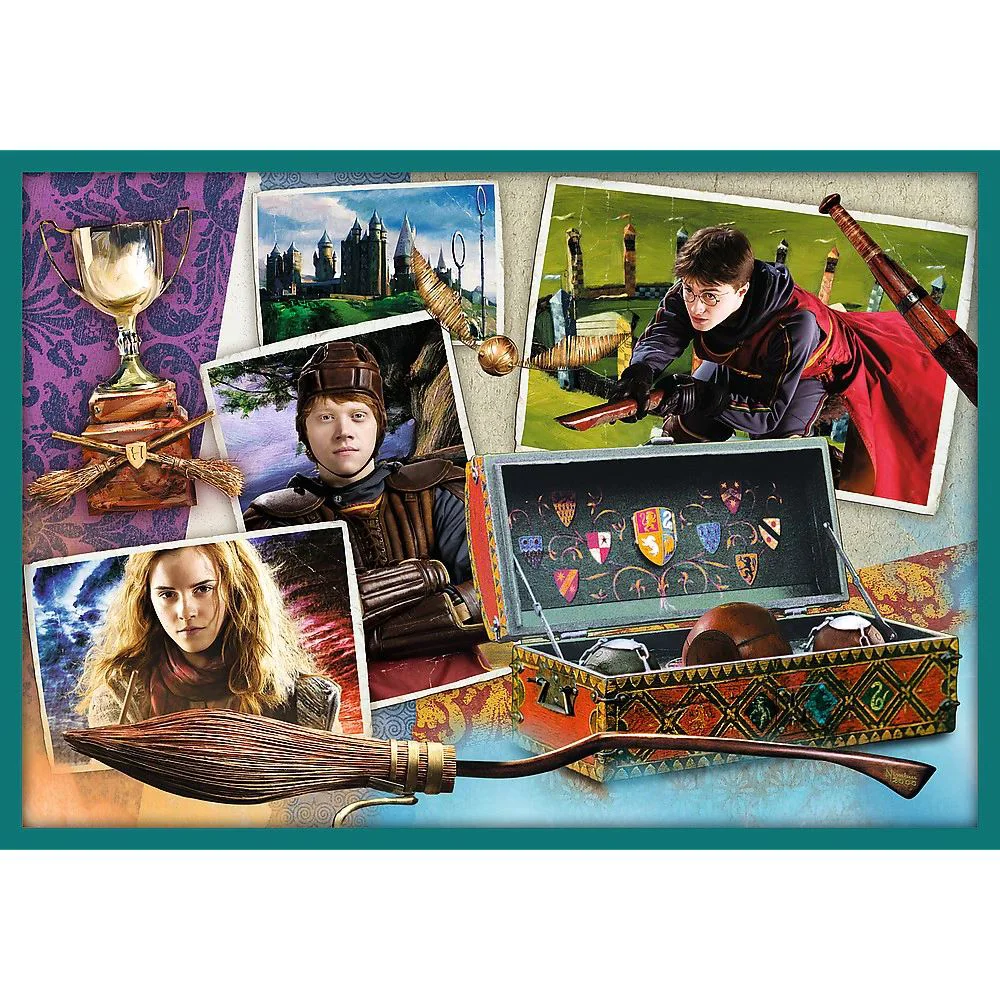 Puzzle Trefl In lumea lui Harry Potter, 10in1 foto