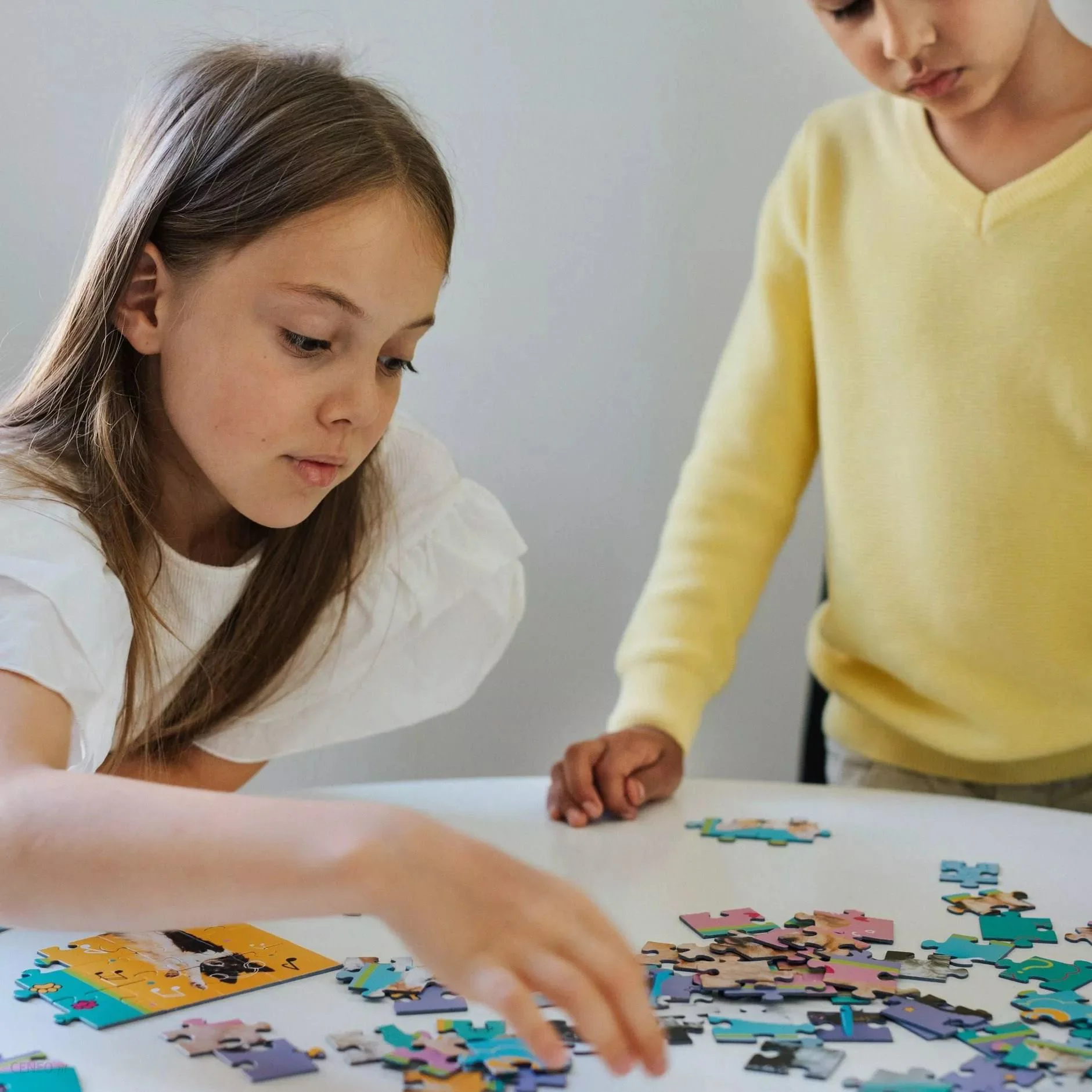 Puzzle Trefl Prietenia in tara pisicilor, 30 piese foto
