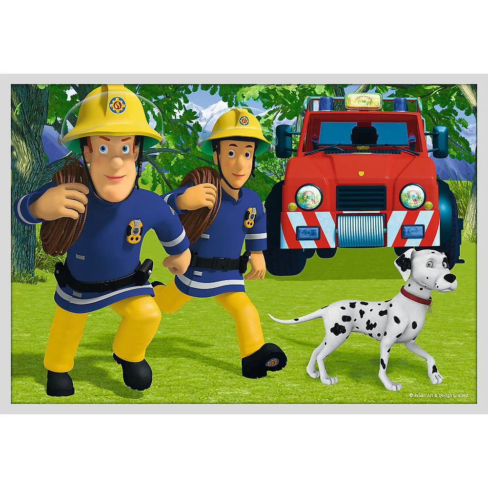 Puzzle Trefl 10 in 1 Salvarile pompierului Sam