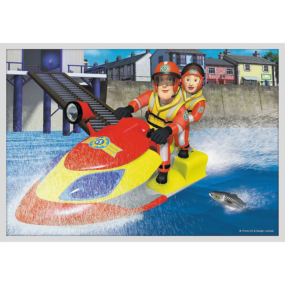 Puzzle Trefl 10 in 1 Salvarile pompierului Sam