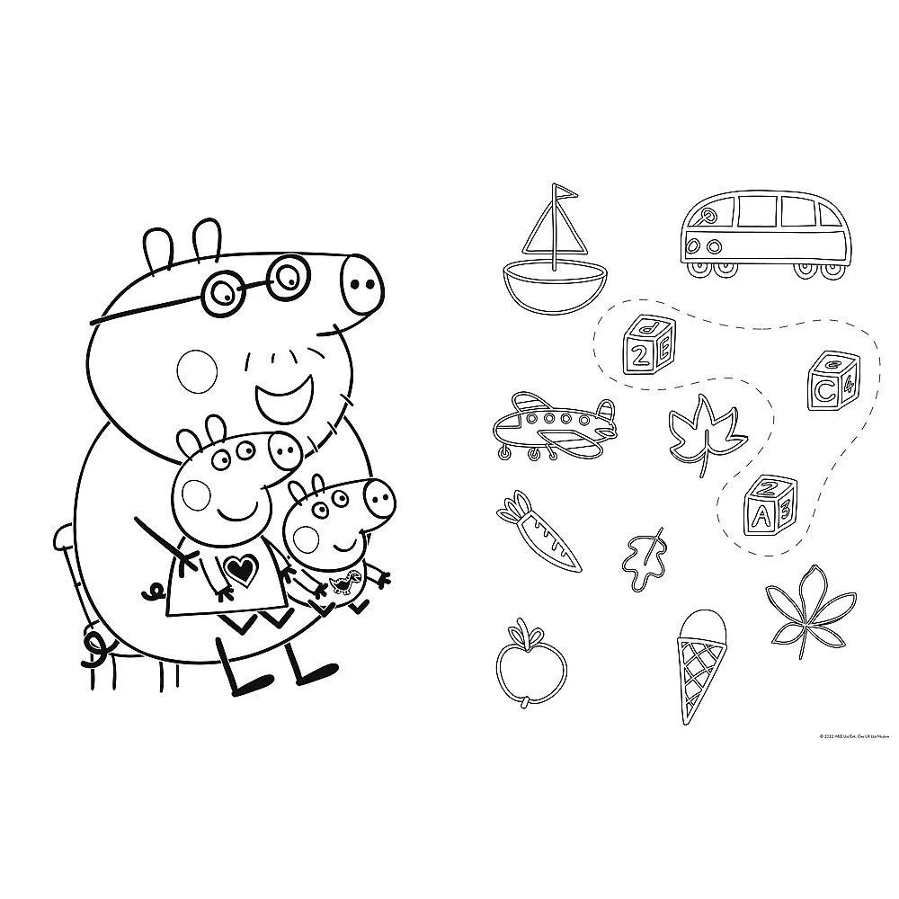 Puzzle Trefl Ziua Peppei Pig, 24 piese Super Maxi foto