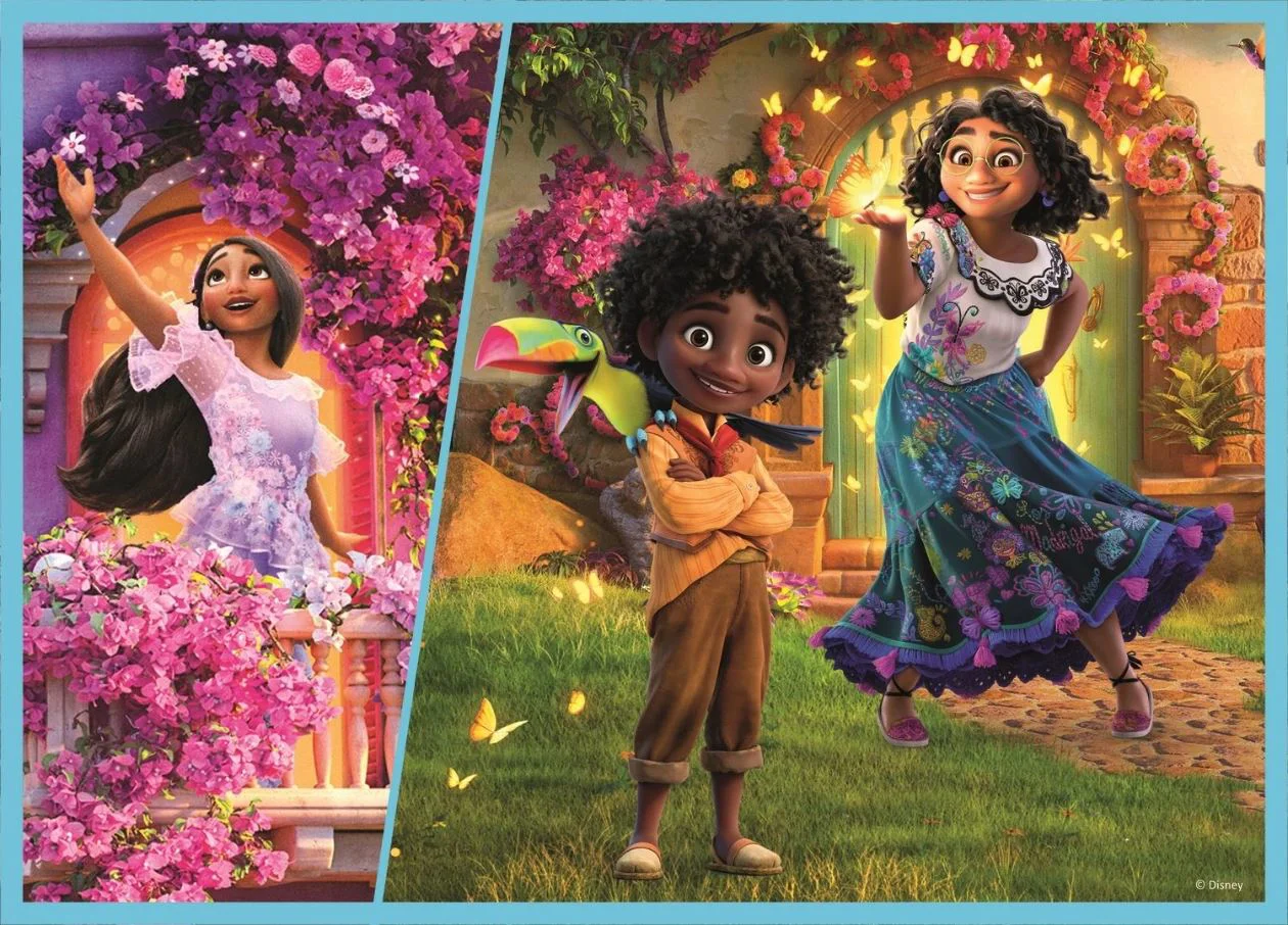 Puzzle Trefl 4 in 1 Magicul nostru Encanto foto