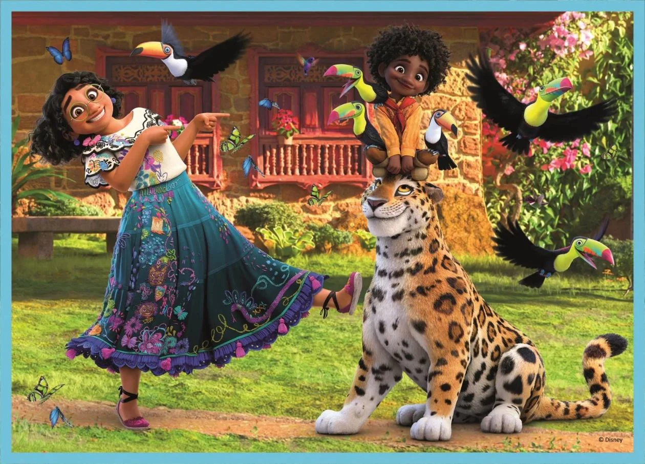 Puzzle Trefl 4 in 1 Magicul nostru Encanto foto