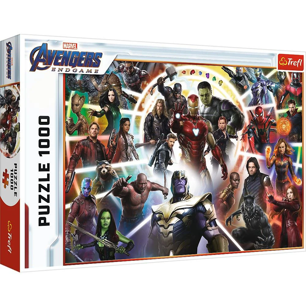 Puzzle Trefl Avengers: Sfarsitul jocului / Eroii Marvel, 1000 piese foto