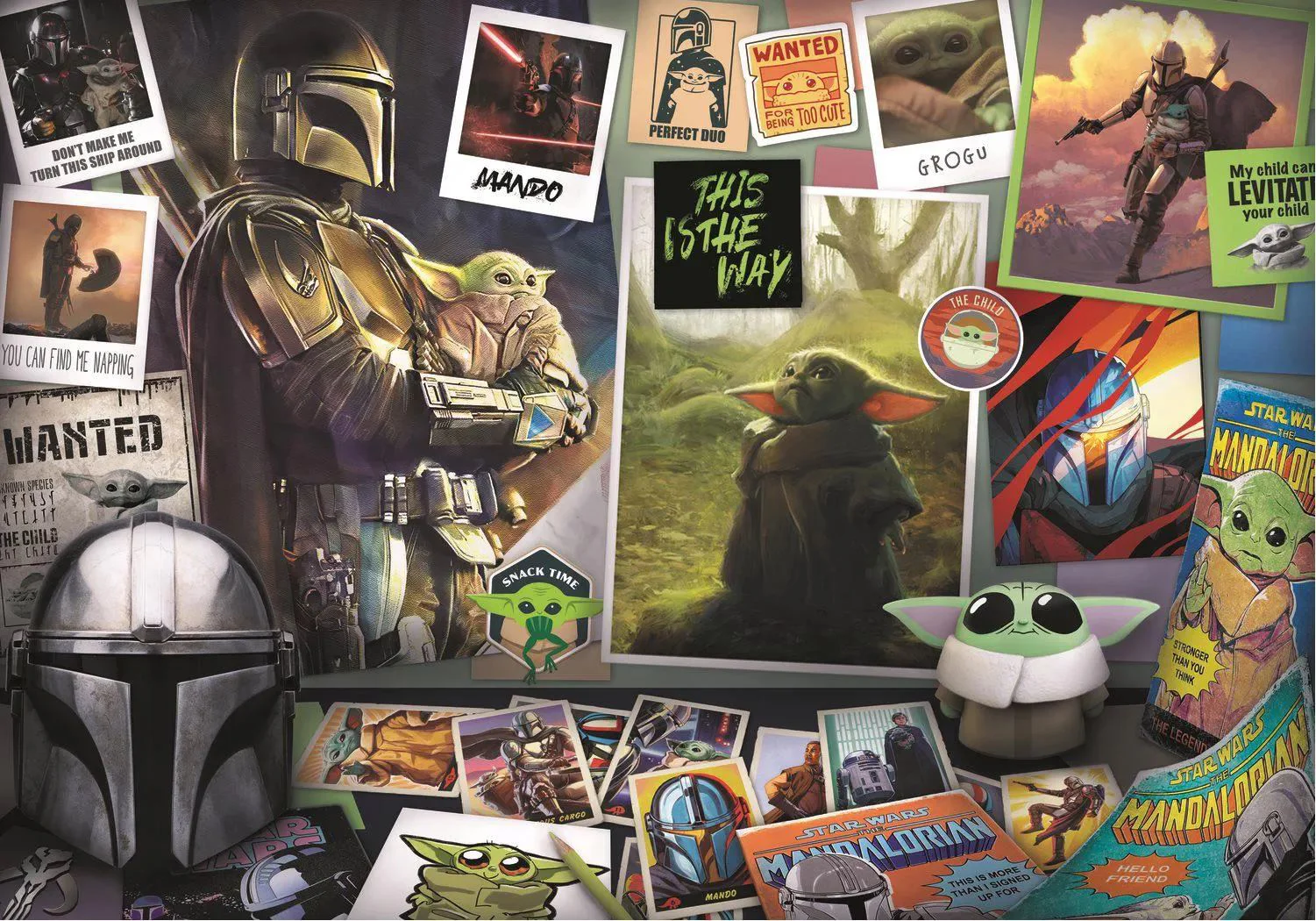 Puzzle Trefl Lucasfilm Star Wars, The Mandalorian, 1000 piese foto