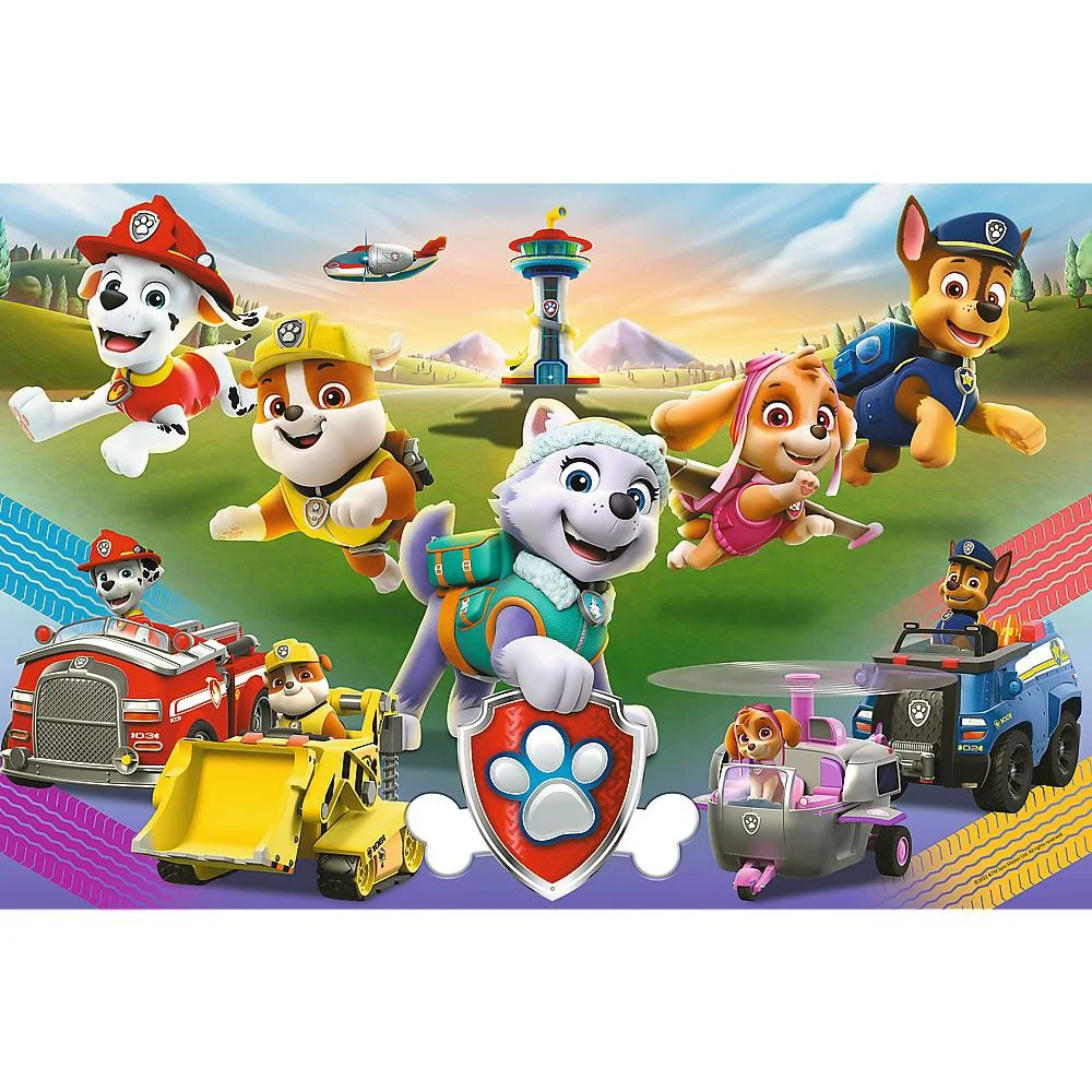 Puzzle Trefl Patrula catelusilor, 160 piese foto