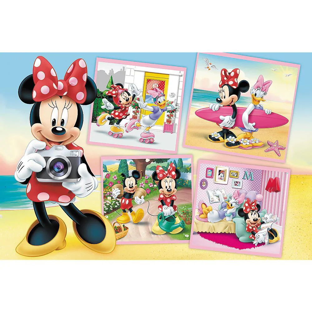 Puzzle Trefl Minunata Minnie, 60 piese foto