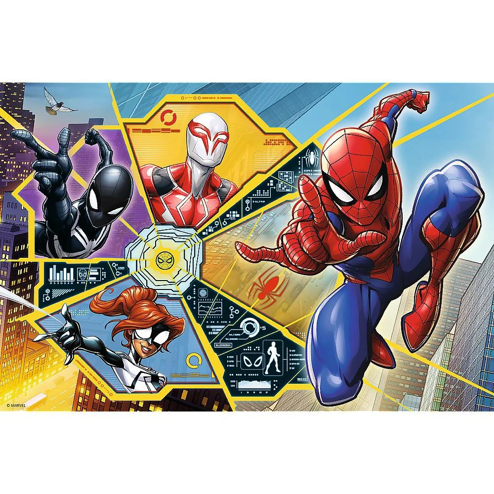 Puzzle Trefl Spiderman, Panza de paianjen, 60 piese foto