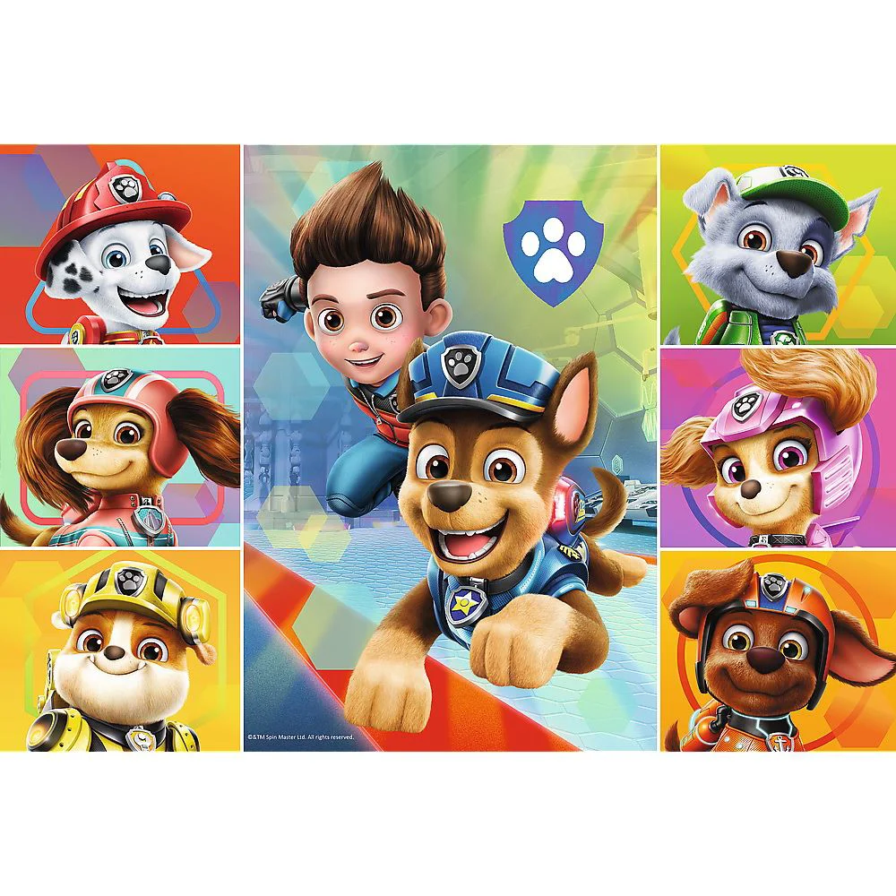 Puzzle Trefl Paw Patrol, Descopera echipa catelusilor, 160 piese foto