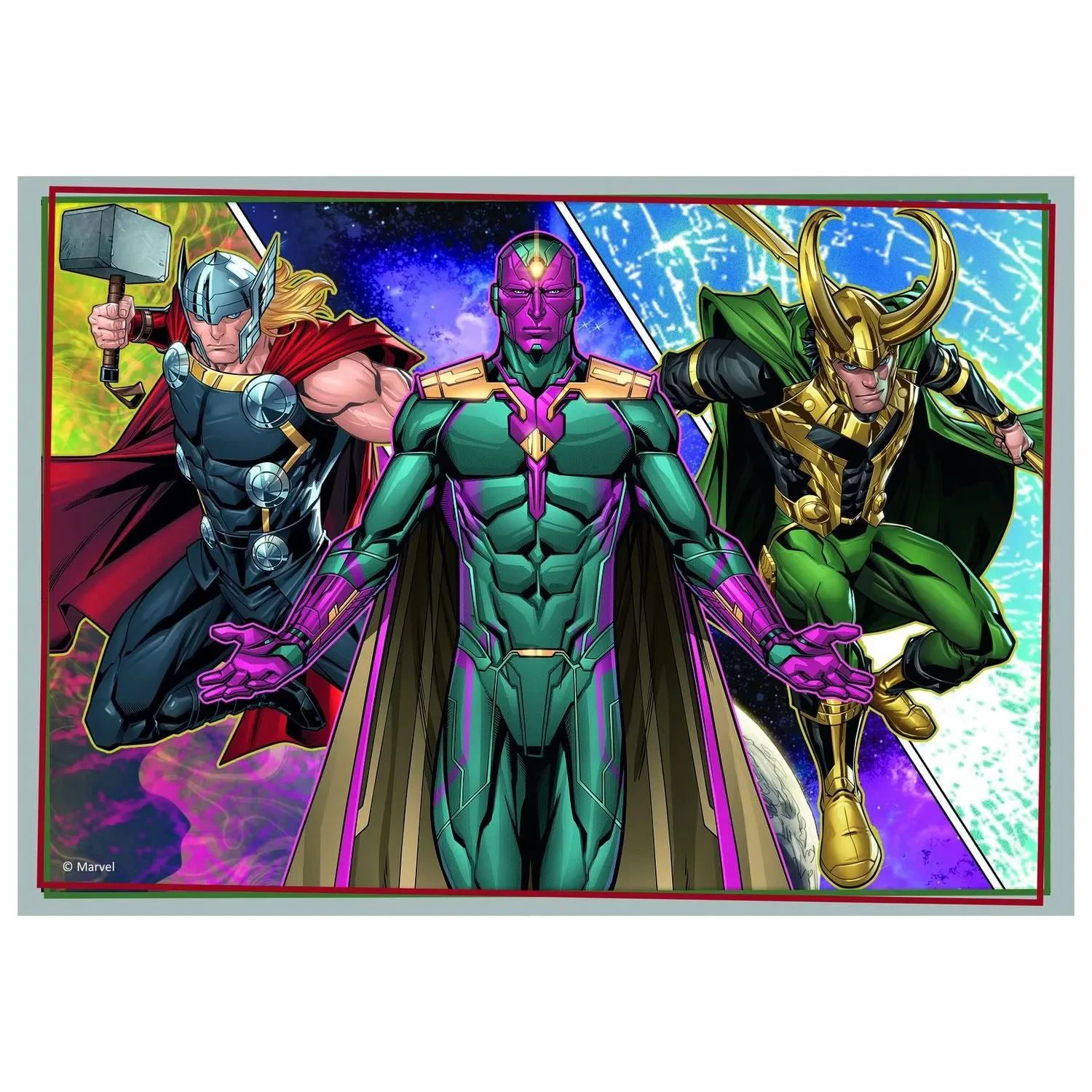 Puzzles Trefl 10 in 1 Eroii Marvel