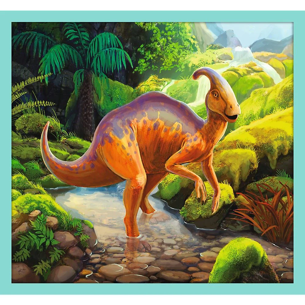 Puzzles Trefl 10 in 1 Lumea dinozaurilor foto