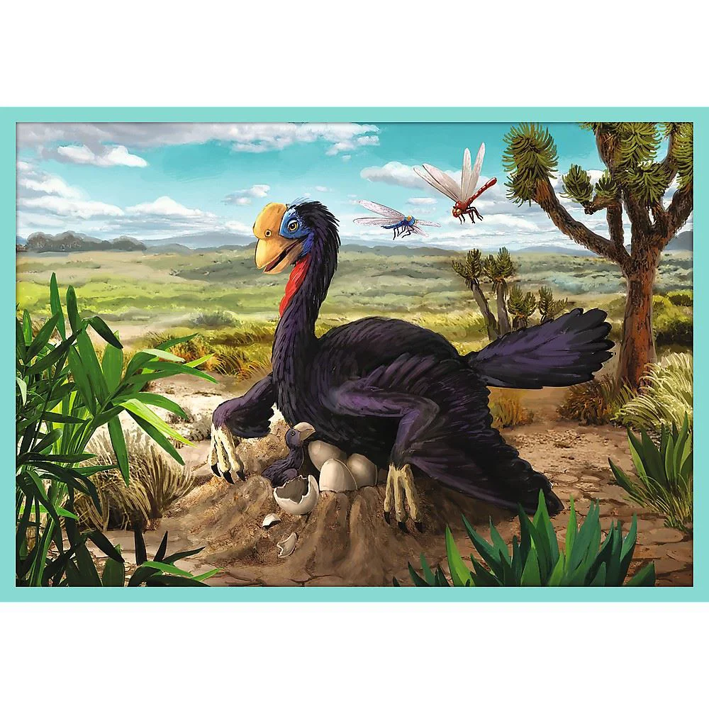Puzzles Trefl 10 in 1 Lumea dinozaurilor foto
