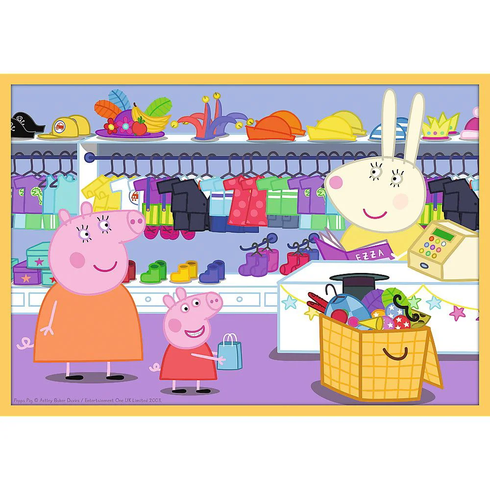Puzzles Trefl 10 in 1 Intalneste-o pe Peppa Pig foto
