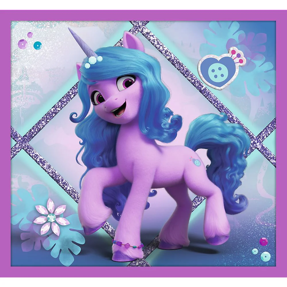 Puzzles Trefl 10 in 1 My Little Pony, Poneii Stralucitori foto