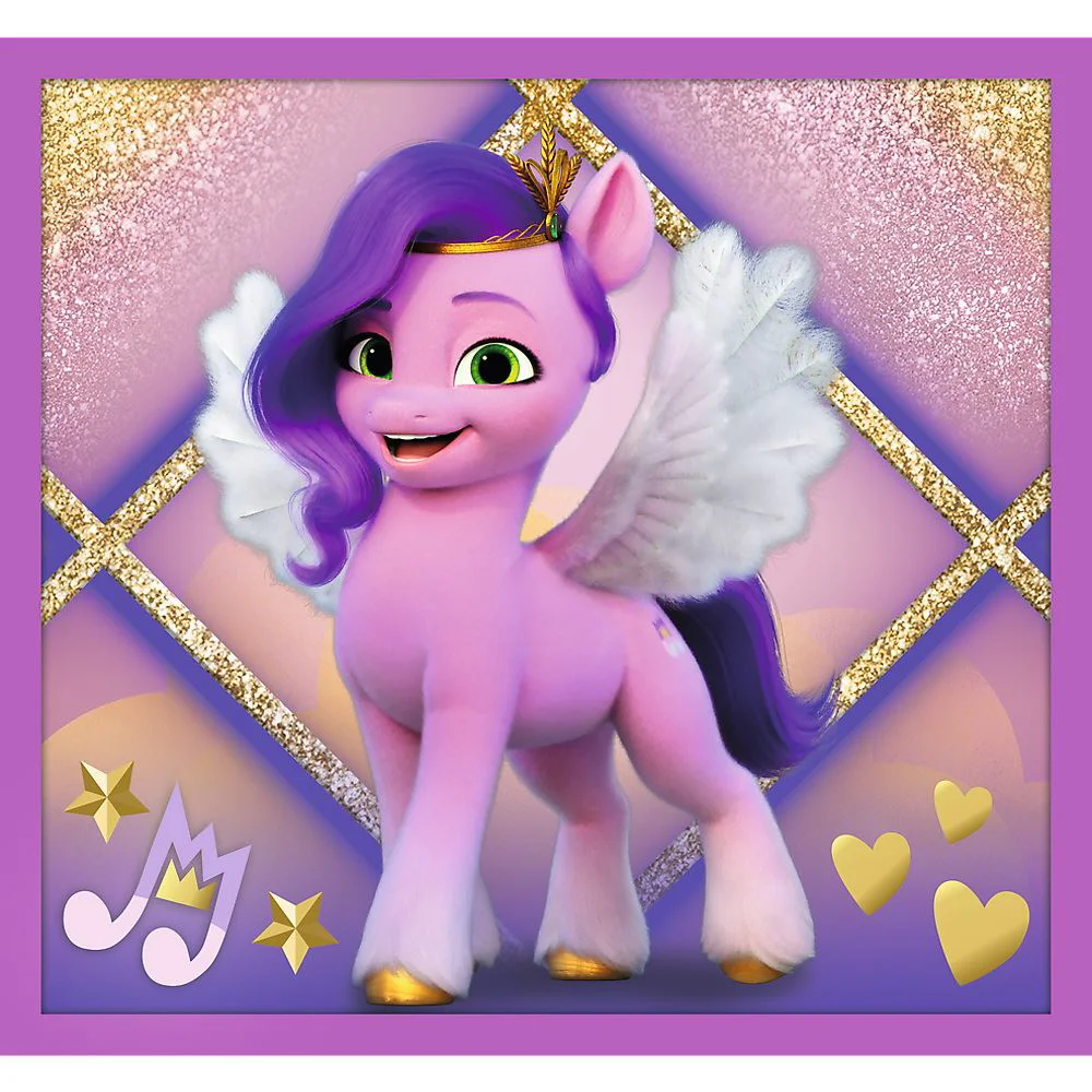 Puzzles Trefl 10 in 1 My Little Pony, Poneii Stralucitori foto