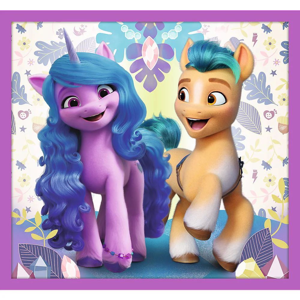 Puzzles Trefl 10 in 1 My Little Pony, Poneii Stralucitori foto