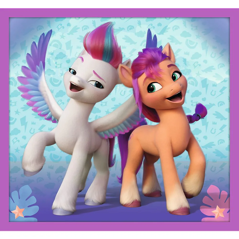Puzzles Trefl 10 in 1 My Little Pony, Poneii Stralucitori foto