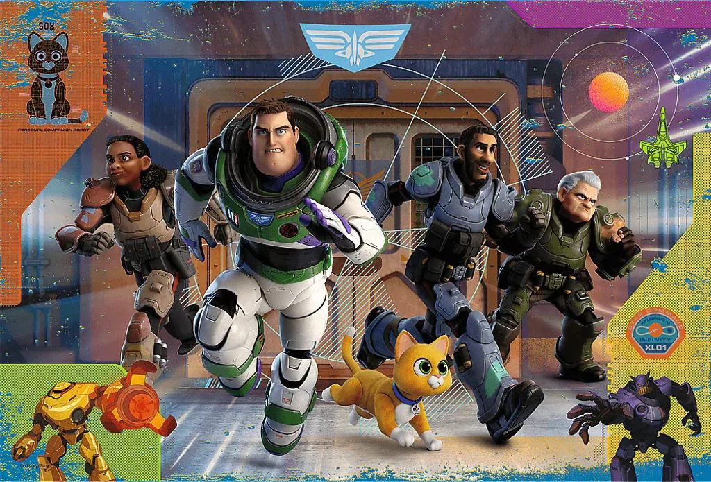Puzzles Trefl Amazing Buzz Lightyear, 100 piese foto