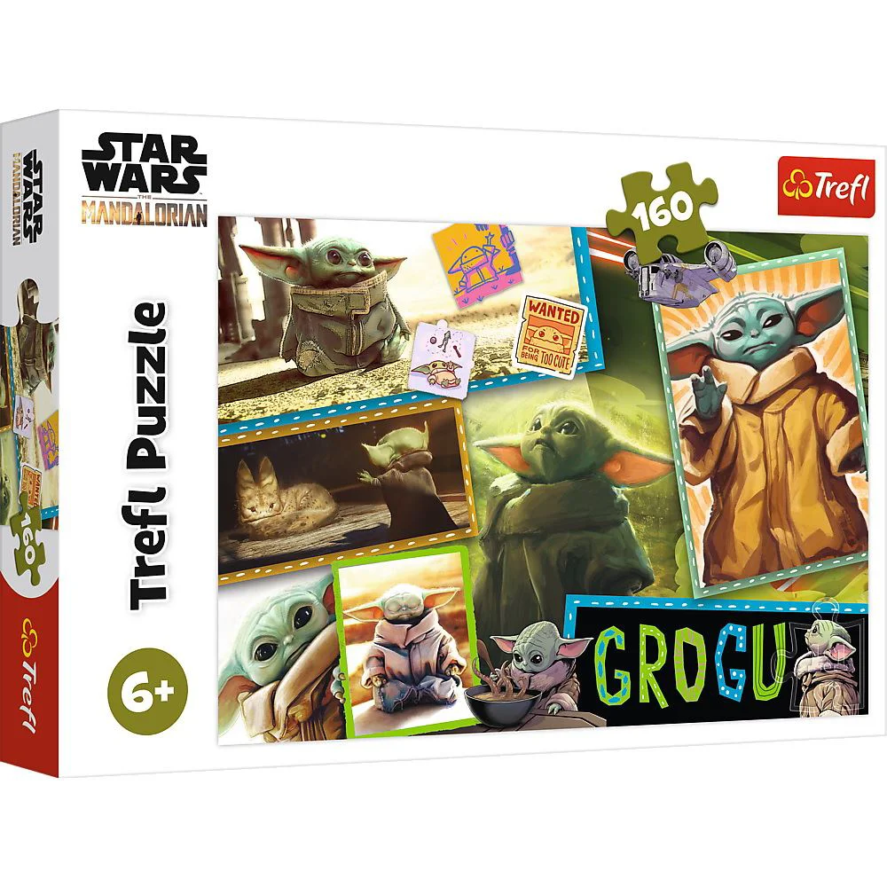 Puzzles Trefl Star Wars Mandalorianul, 160 piese foto