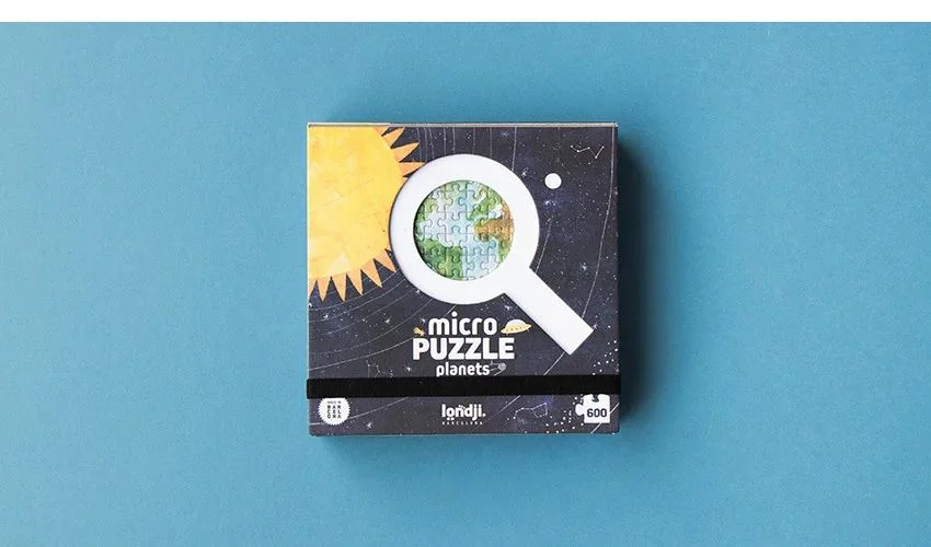 Micro-puzzle Londji Descopera planetele, 600 piese