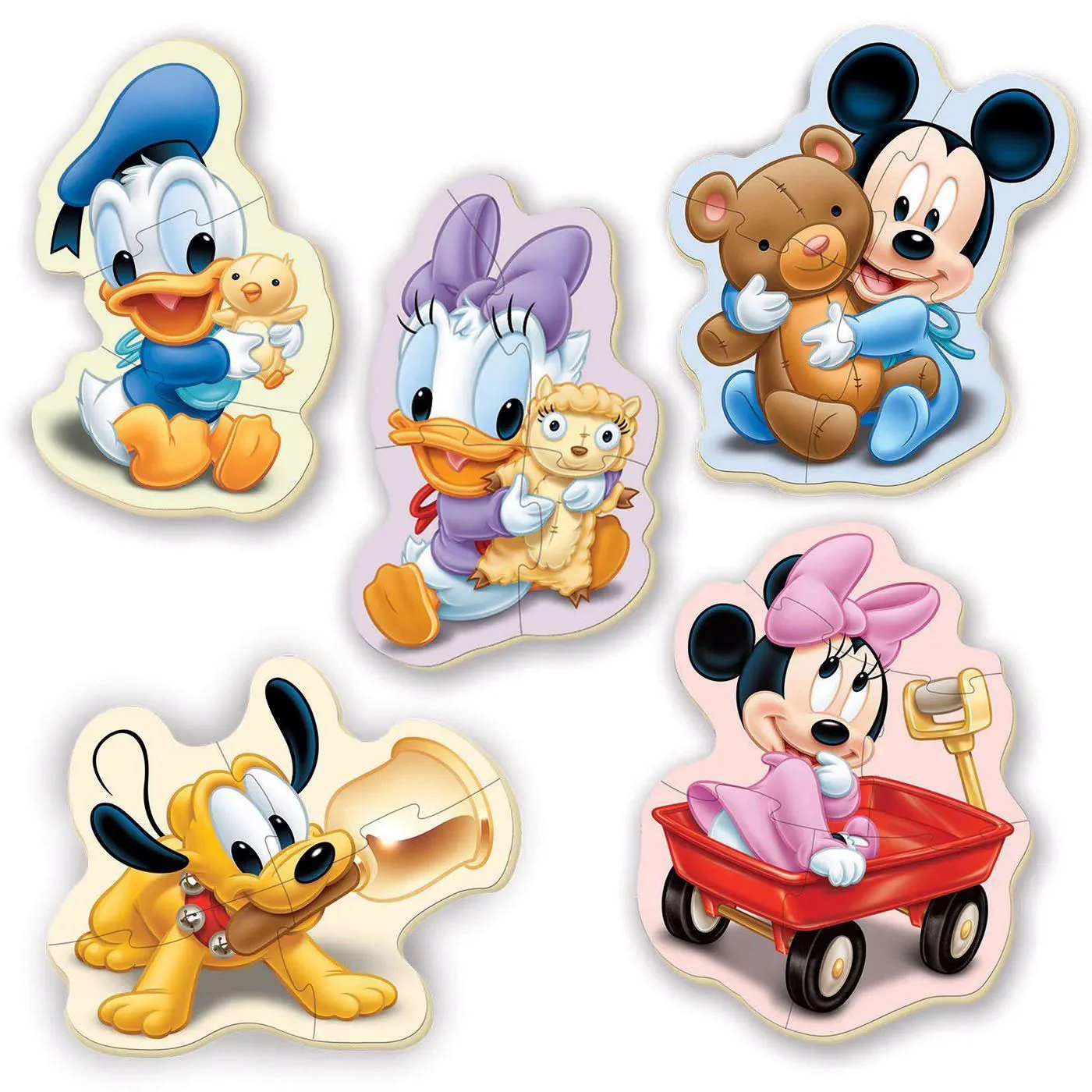 Puzzle Educa 5 in 1 Micutul Mickey foto