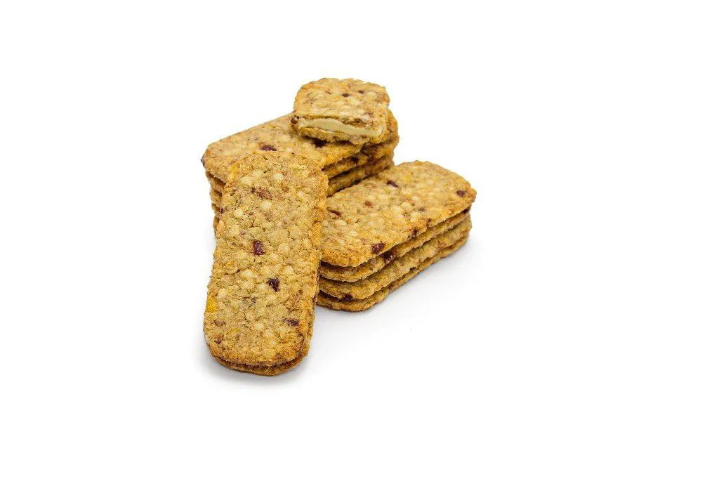 Biscuiti de ovaz Gullon Cuor di Cereale Crema Yogurt Frutti, 220 gr.