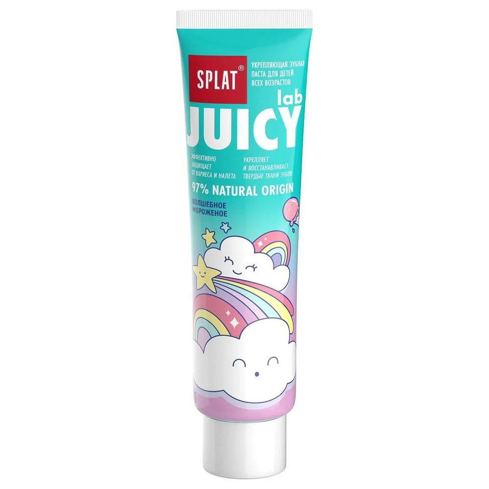 Pasta de dinti Splat Juicy Lab Magic Ice Cream, 80 ml.