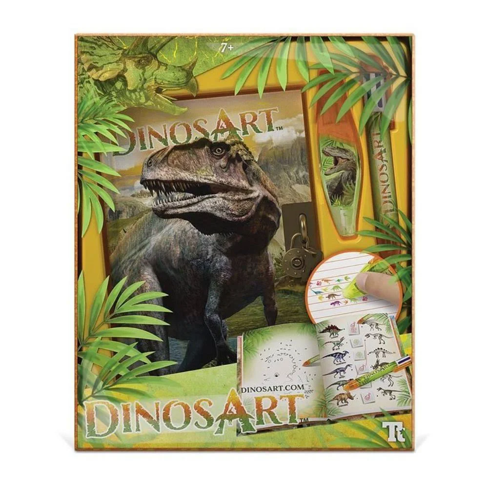 Тайный дневник DinosArt с замком