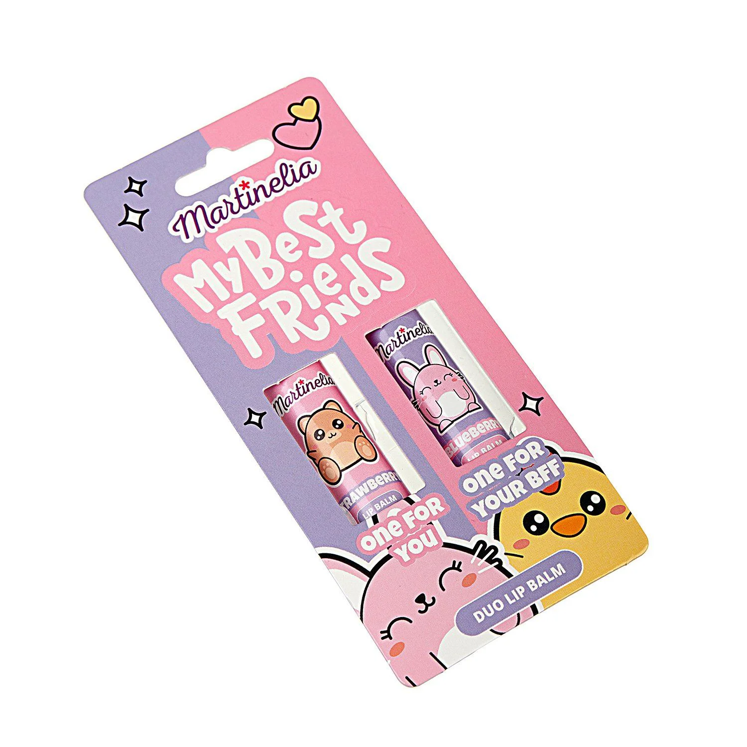 Set de cosmetice Martinelia Balsam de buze, BFF, 2 buc foto