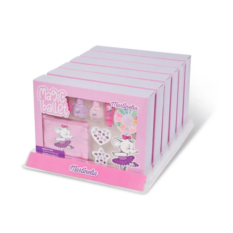 Set de produse cosmetice Martinelia Magic Ballet Nails cu gentuta foto