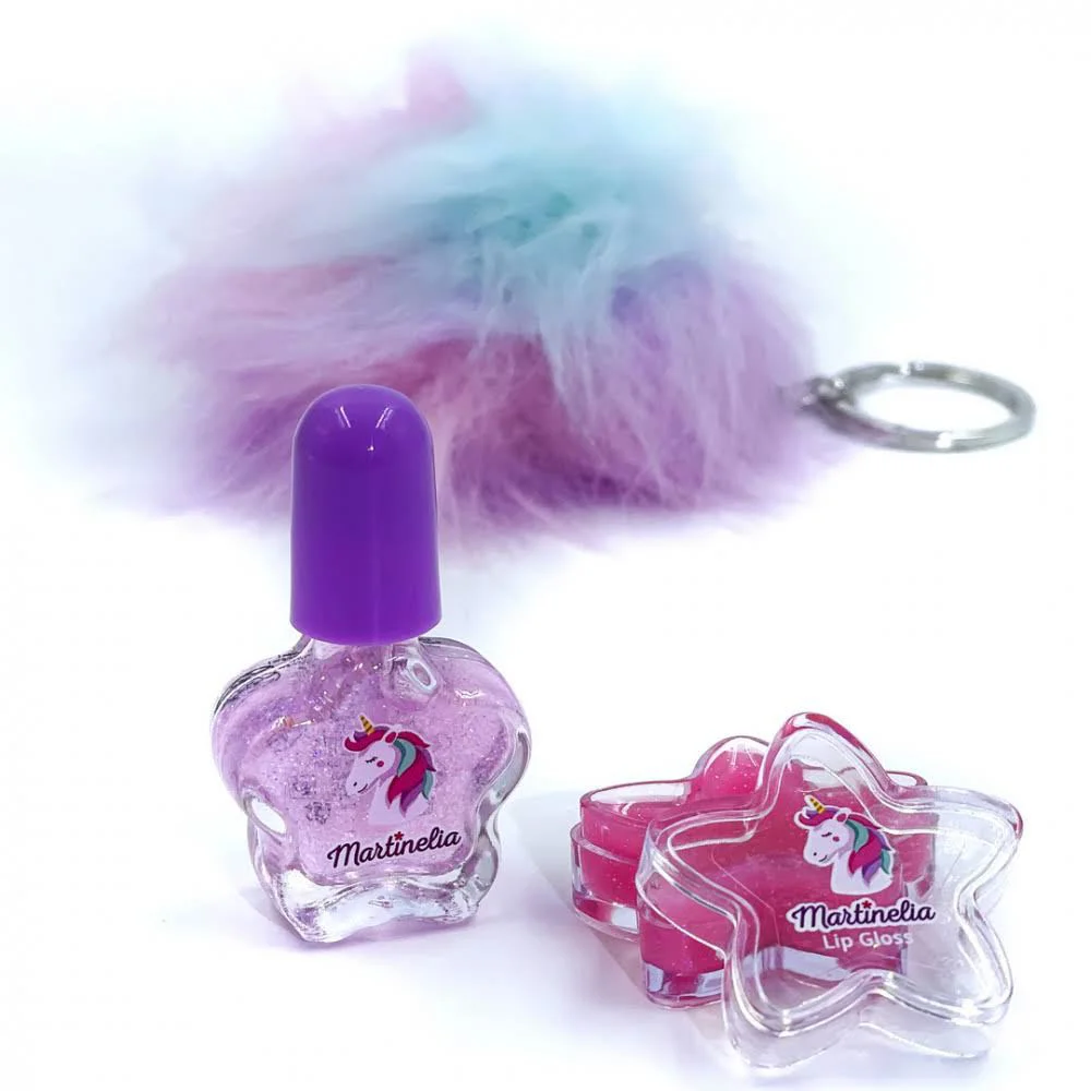 Set de cosmetica Martinelia Visurile unicornului, cu breloc foto
