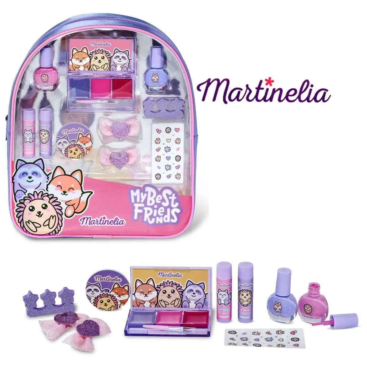 Косметический набор Martinelia My Best Friends с рюкзаком foto
