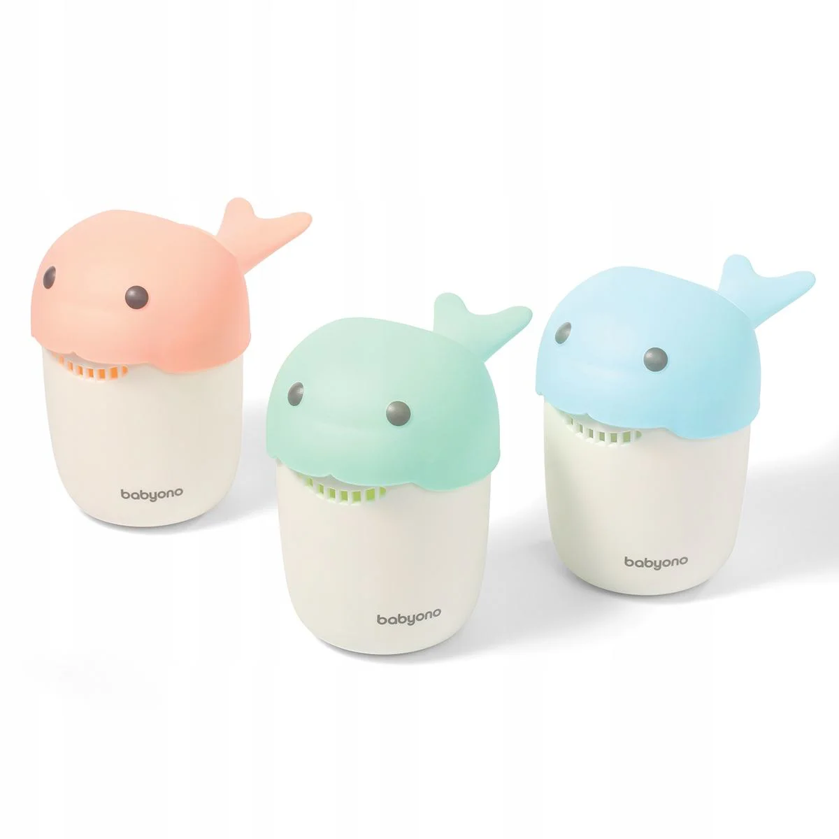 Кружка для мытья головы BabyOno Кит, Голубой foto