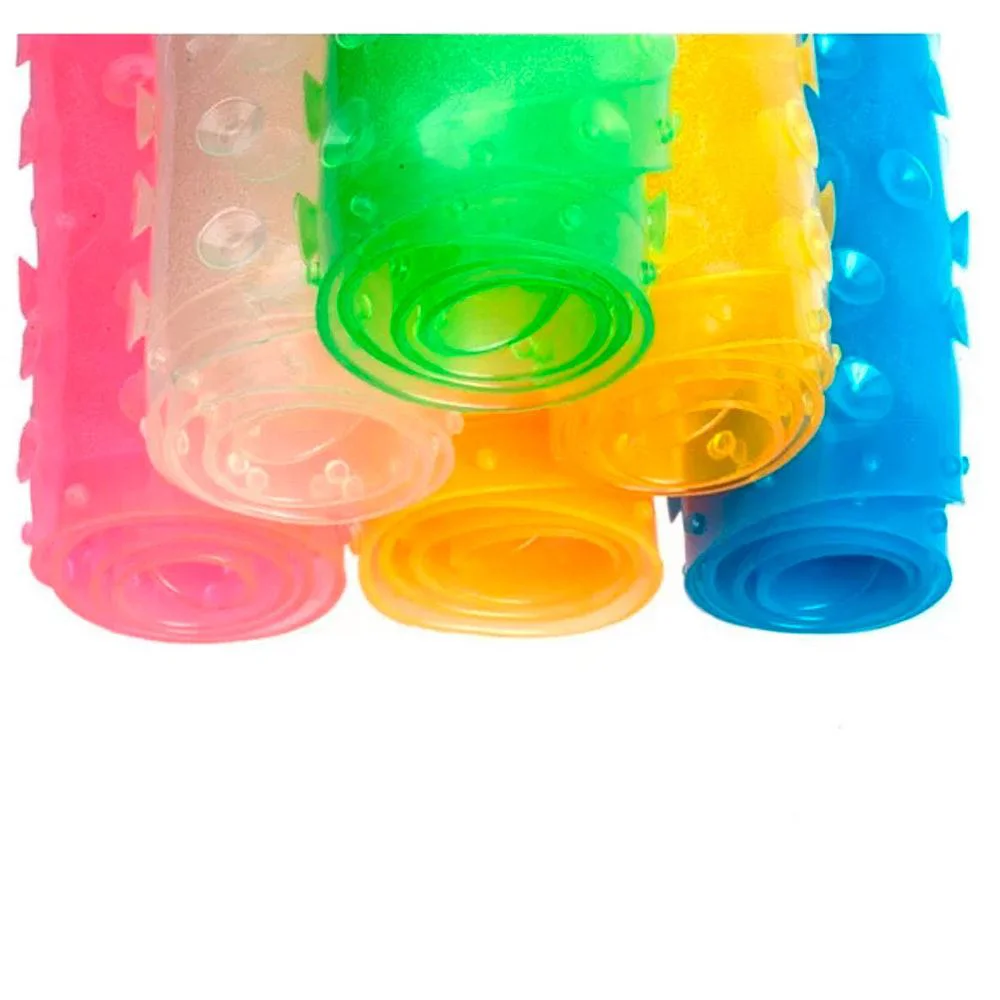 Covoras antiderapant BabyOno pentru baie, Transparent (55 x 35 cm)
