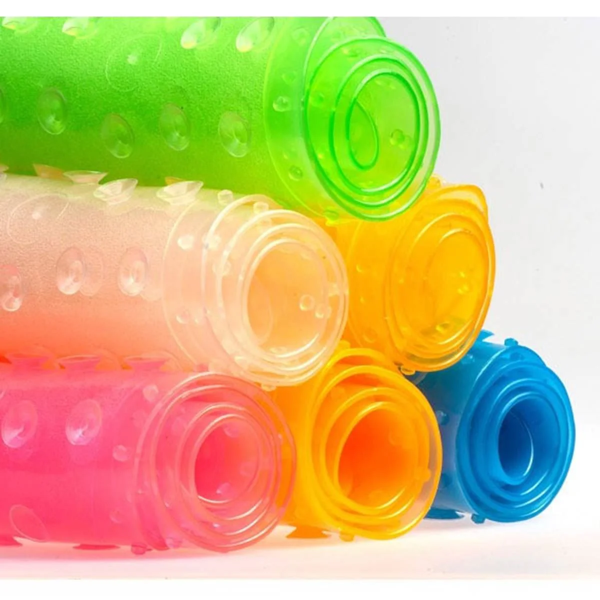 Covoras antiderapant pentru baie BabyOno Transparent (70 x 35 cm)