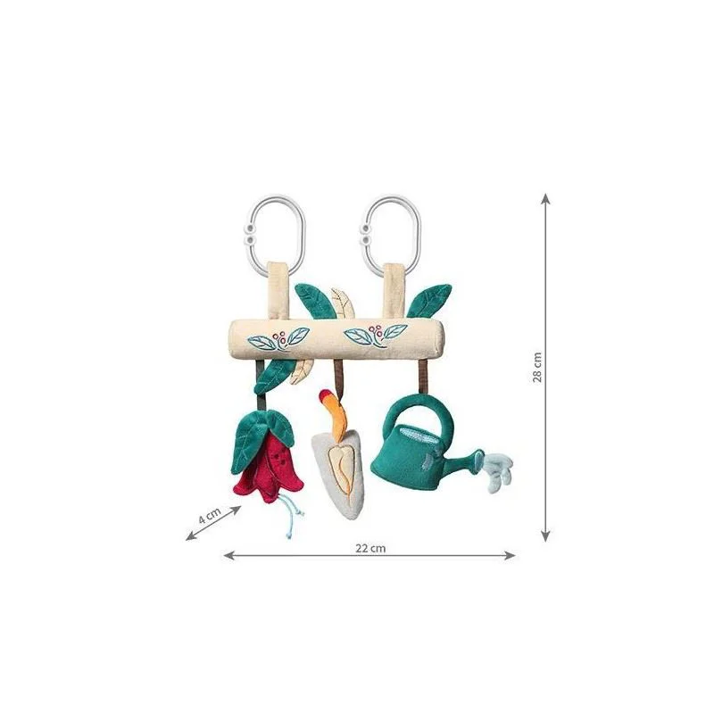 Развивающая игрушка - подвеска для коляски BabyOno Garden Girl
