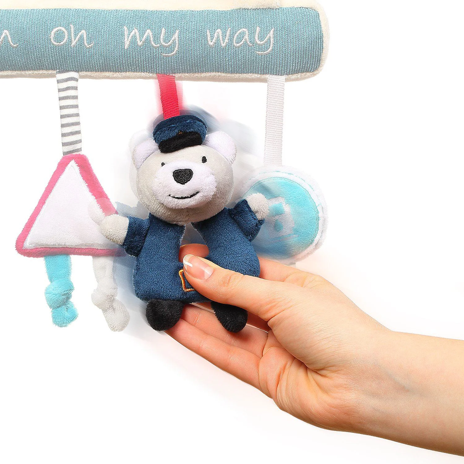 Jucarie educativa pentru carucior BabyOno I'm On My Way foto