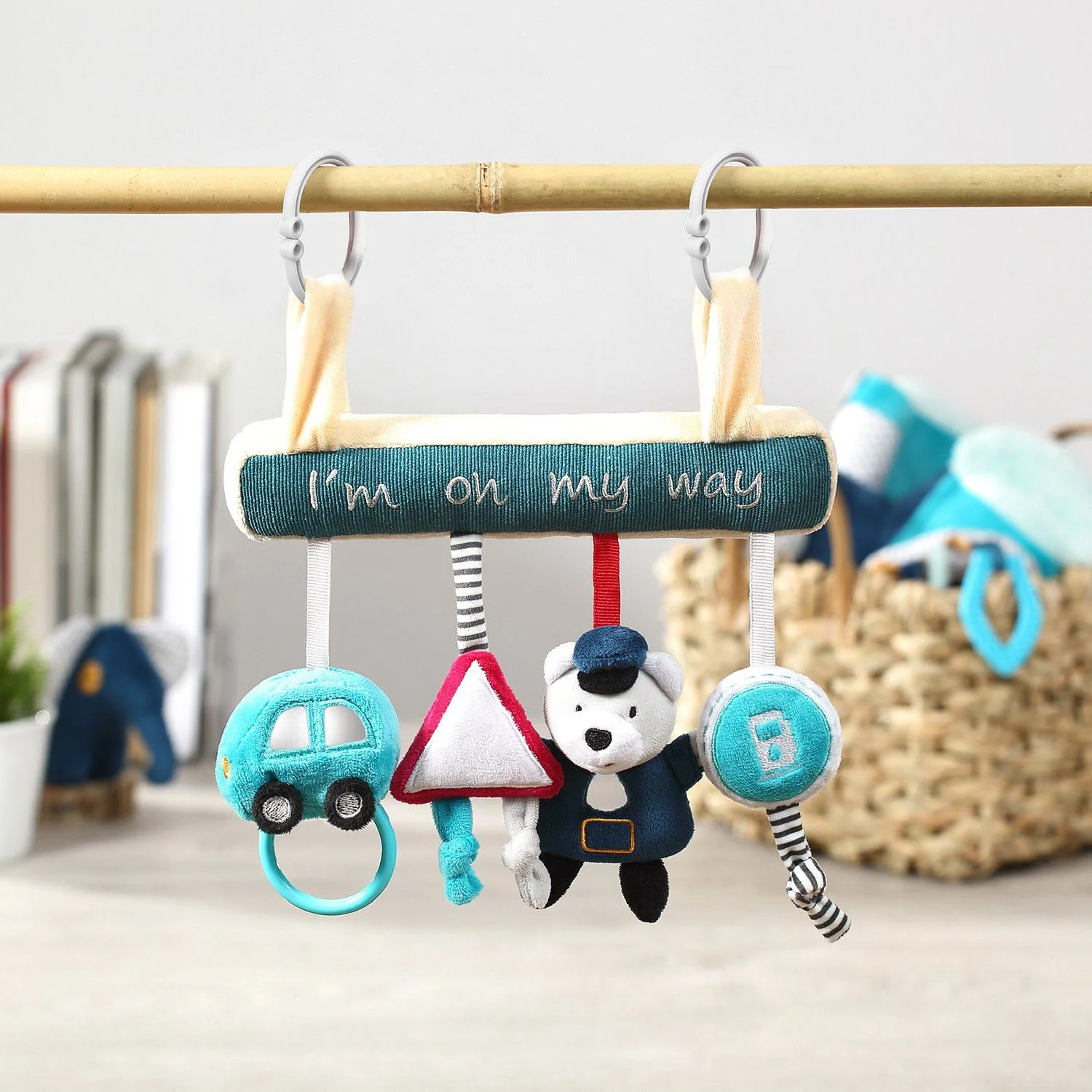 Jucarie educativa pentru carucior BabyOno I'm On My Way foto